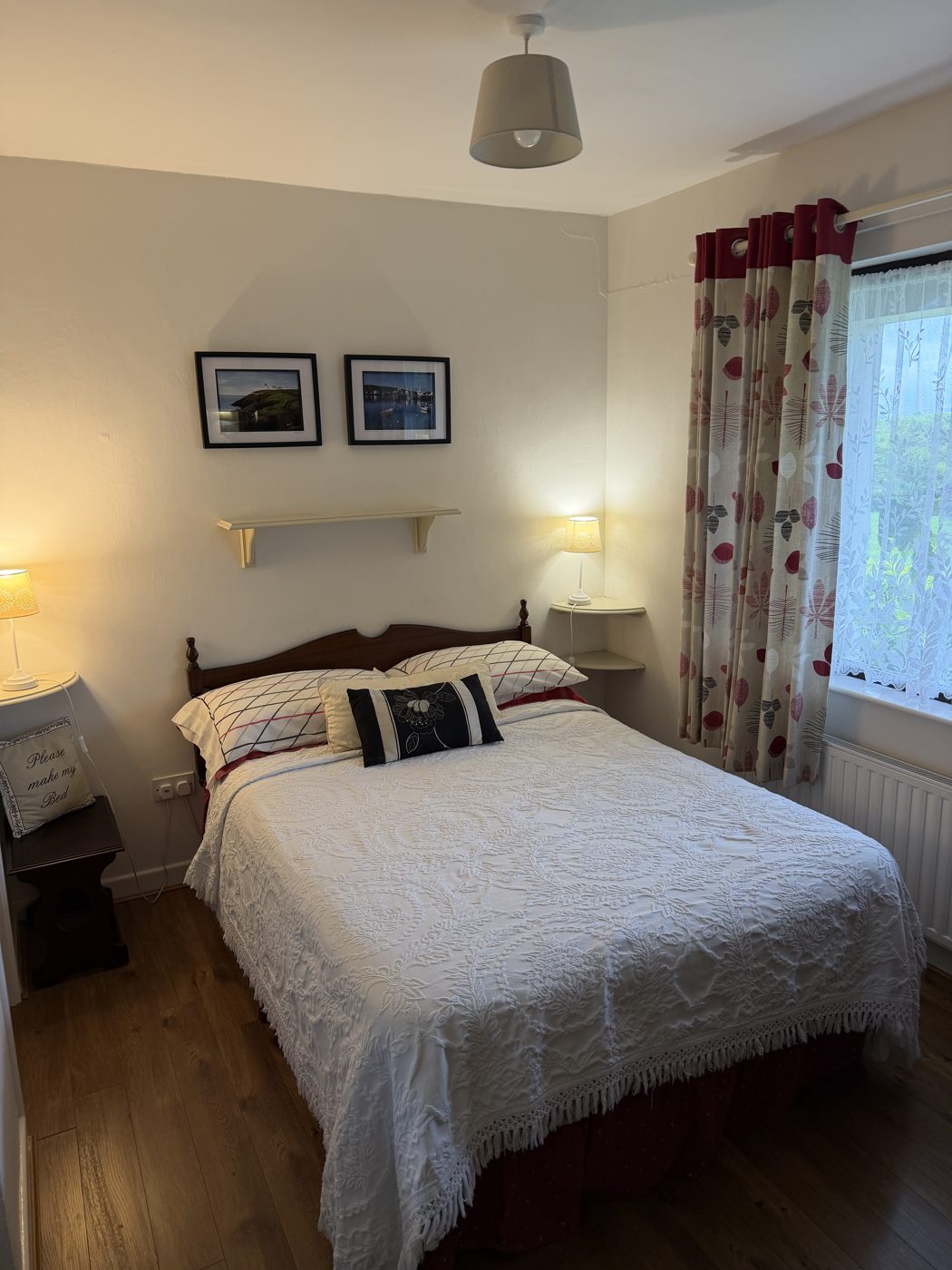 The cosy double bedroom at Marguerite's B&B