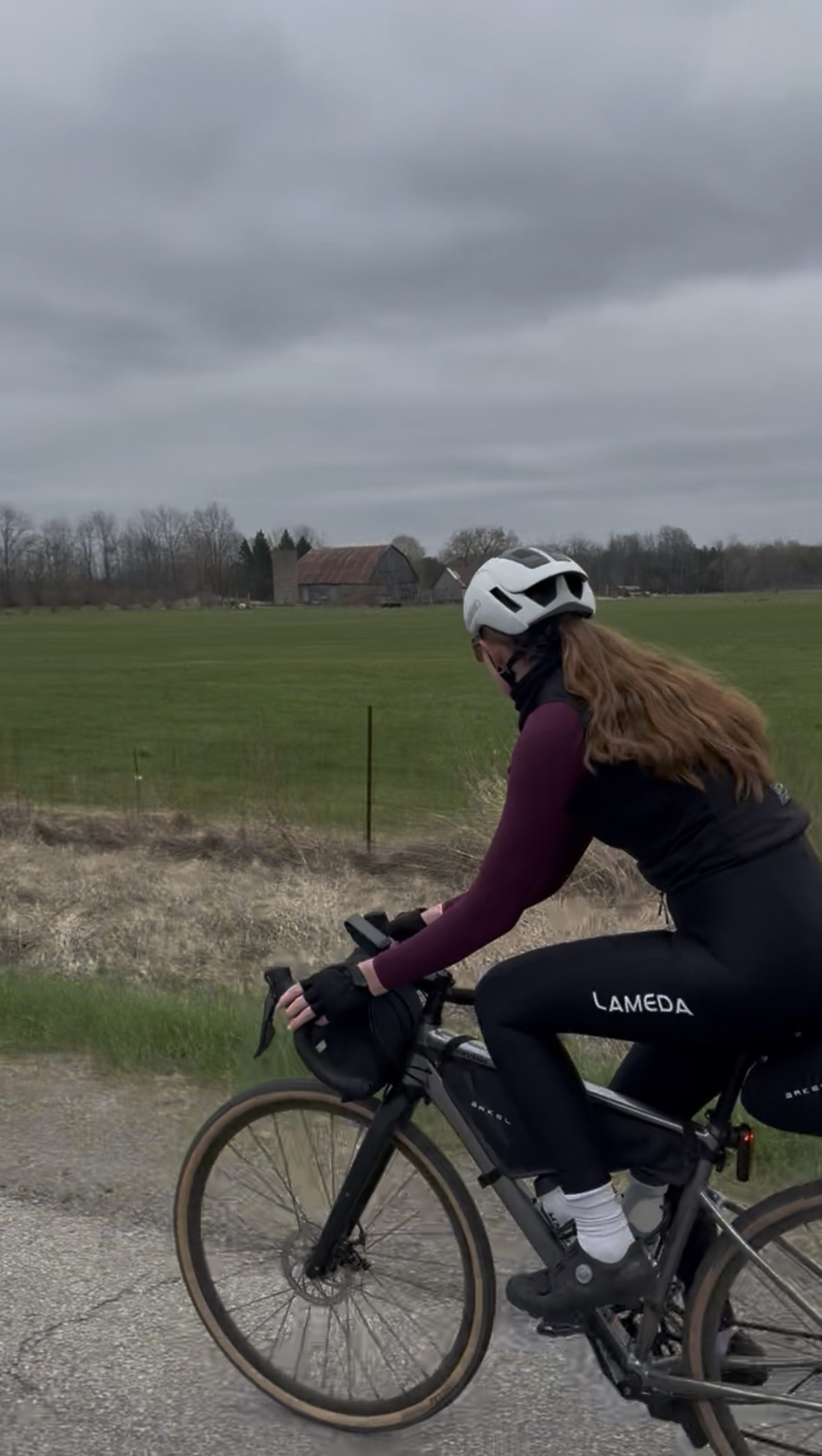 Gravel and back roads out of Brockville on day four